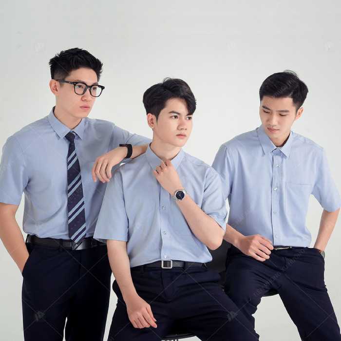 mau-ao-so-mi-dong-phuc-cong-ty-dep-mau-xam-nhat